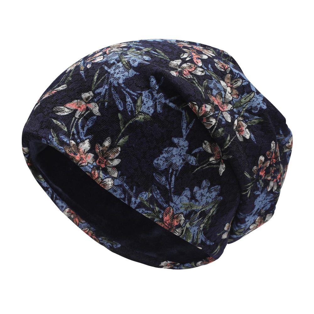 4550 Lightweight Fleece Slouchy Beanie Warm Winter Hat Chemo Headwear